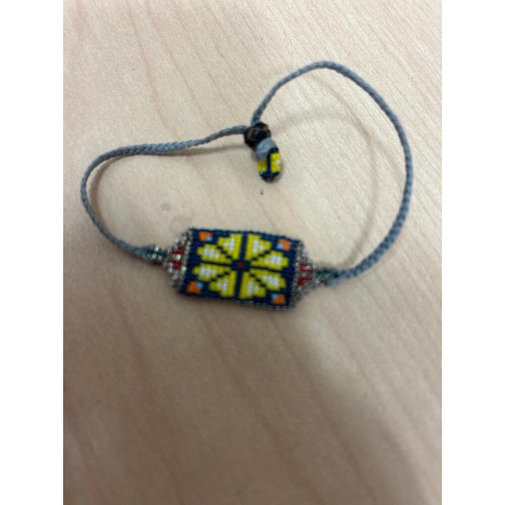 Mini Seed Bead Native American Bracelet
